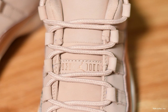 Rep TB Rose Air Jordan GS 11 Gold AH7860-105 Low 0716